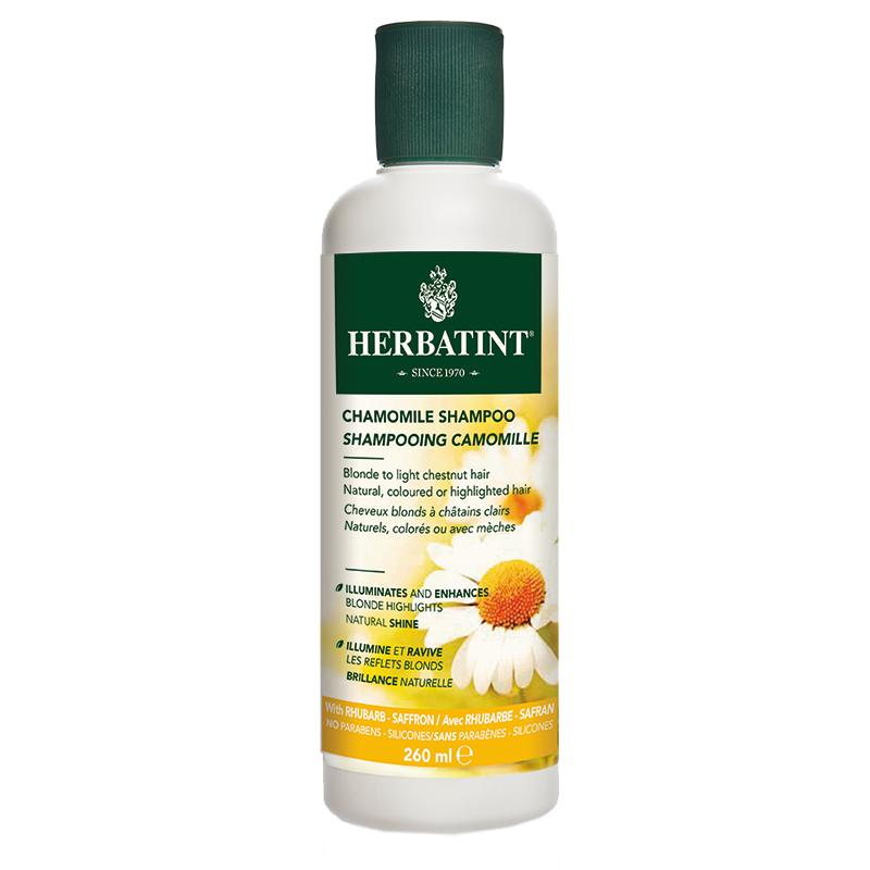 Herbatint Chamomile Shampoo Refreshes and brightens highlights