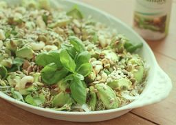 Sprouts and avocado salad